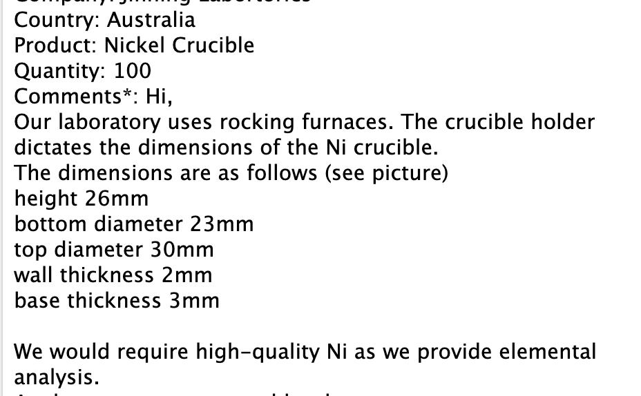 Customer Requirement to Production Drawing